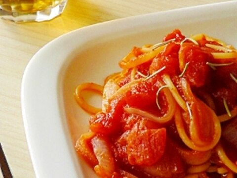 簡単すぎ でも 本格イタリアンなトマトパスタ レシピ 作り方 By 朝ごはん本舗 楽天レシピ
